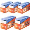 1000 Card Sleeves Hard Plastic, Arjiekwei 3"X4" Baseball Cards Protectors Plastic, Premium Card Holder for Trading Sports Baseball Football Game Cards (500 Hard Sleeve + 500 Soft Sleeve) view 1