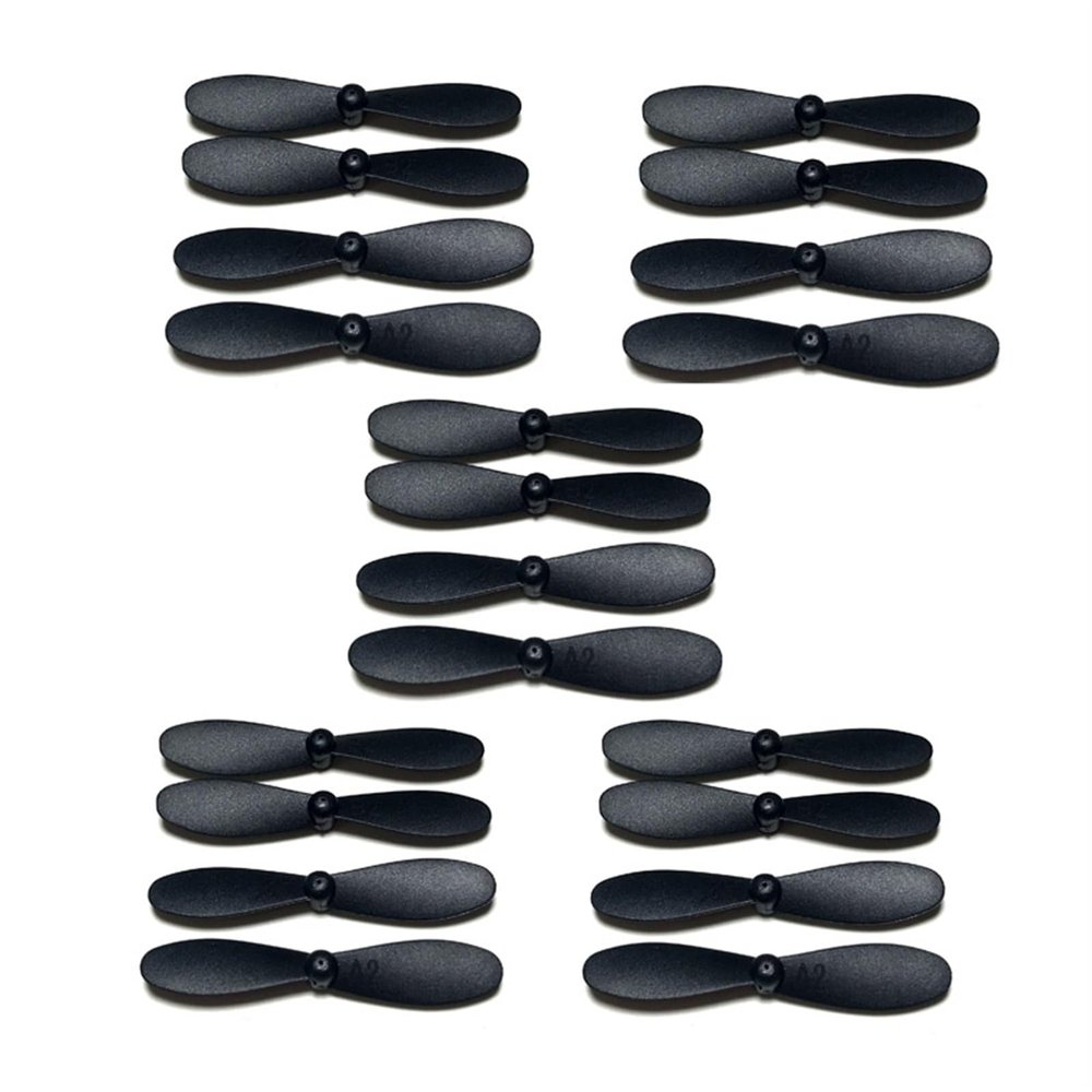 DAYUDDRICAR for 4D V2 Mini Folding Drone Quadcopter Main Blade Propeller Wing Spare Part for 4D-V2 RC Drone Replacement Part (Color : 20PCS)