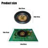 Qaoliffa Roulette Wheel,10-Inch Roulette Wheel Game Set with 60 Chips and Felt Layout,Perfect for Game Night Party view 2