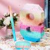 Jenaai 16 Inch Number Piata Kids Birthday Party Macaron Piata with Blindfold Stick and Confetti for Unicorn Birthday Wedding Baby Shower Decor(Number 8) view 3