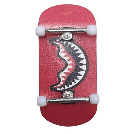 LEEFAI Pro Fingerboard Complete 34mmx96mm Maple Wood 5 Layers Wood UV Printing Deck with Professional Trucks and Pom CNC Bearing Street Wheels