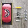 LEEFAI Pro Fingerboard Complete 34mmx96mm Maple Wood 5 Layers Wood UV Printing Deck with Professional Trucks and Pom CNC Bearing Street Wheels view 4