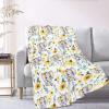Ottoy Sunflower Elephant Baby Blanket - Gifts, Swaddle Blankets for Baby, 40"x30" (Toddler) view 3
