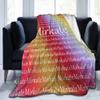 Custom Blanket with Name Baby Name Blanket Custom Your Name Flannel Custom Blanket Customized Gift Personalized Name Blanket view 2