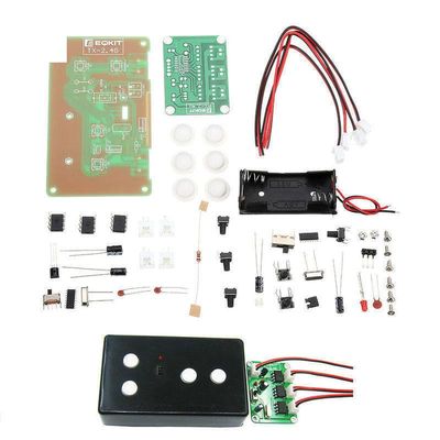 DIY 6CH 2.4G Remote Control Kit Switch Parts TX RX for Toy Car 100M Remote with Antenna