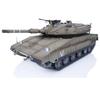 TOUCAN RC HOBBY HengLong 1/16 RC Battle Tank IDF Merkava MK IV with Full Metal Chassis Wheels view 3