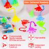 24 PCS Sticky Hands for Kids Party Favors Treat Gift Egg Filler Goodie Bag Stuffer Treasure Box Toy Classroom Carnival Prizes Student Mini Bulk Pinata Slap Hand Sensory Fidget Stretchy Toy Halloween view 2