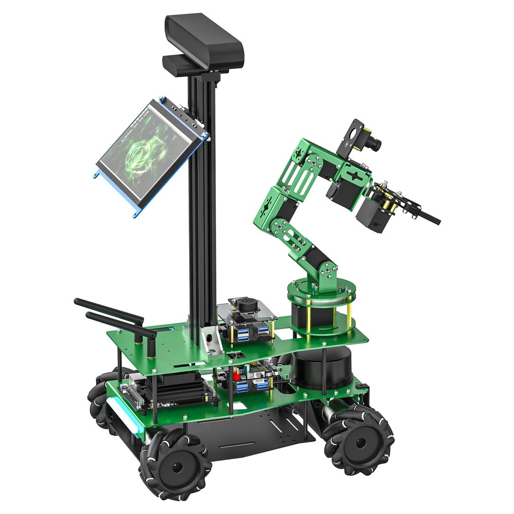 Yahboom Rosmaster X3 Plus Adults ROS Programming Artificial Intelligence to Build Experimental Project Kit (Without Orin Nano Super)