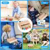 INIFEIDALA Montessori Screwdriver Board Set-Lock and Key Toy,Montessori Busy Board Toys for 3 4 5 Year Old,Kids Tool Set,Preschool Learning Sensory - Fine Motor Skills - STEM Toys view 4