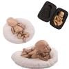 50cm Simulation Doll Shooting Realistic Naked Photography Training Reborn Baby Doll Props Posing Posture Training Photography Clothing Practice, 20 inch view 1