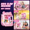 Skirfy Claws Machines for Kids,Unicorns Toys for Age 6+,Kids Games Mini Vending Machines with Squishys Toy Candy Dispenser,Claws Game Machine,Birthday for Girls Age 8-12 view 2
