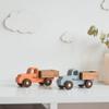 Personalized Wooden Colorful Baby Toddler Kids Car Toys 1st 2nd 3rd Birthday Montessori-Inspired Imaginative Educational Toy Car Set of 3 Sensory Toys view 2