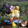 shenhailan Realistic Animal Growth Cycle Model, Garden Animals for Collect and Decorate Halloween Props (Hen) view 4