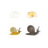 shenhailan Realistic Animal Growth Cycle Model, Garden Animals for Collect and Decorate Halloween Props (Snail) OX117-120 view 1