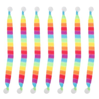 PRETYZOOM 20pcs Scarves for Dolls and Snowmen Delicate Decorations for Parties and Party Supplies
