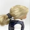 18 inch Doll Outfit-School Plaid Jumper Include Blouse and Hair Accessory/Add on Option: Sock and Shoe (Doll is not Included) (Dropped Waist Jumper Only, Plaid 57) view 4