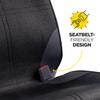 lebogner Car Seat Protector for Baby and Child  Non-Slip, Thick Padded Cover with 2 Mesh Pockets  1 Pack view 4