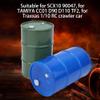 Rc Oil Drum, Rc Fuel Container, Oil Drum Mini Metal Oil Drum Container Rc Crawler Accessory for Mini Rc Crawler Toy Car (Blue Green) view 2