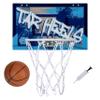 Franklin Sports UNC Over The Door Basketball Hoop - Kids Indoor Basketball Hoop with Mini Ball - Fan Shop Toy for Bedroom + Office - Over The Door Set view 1