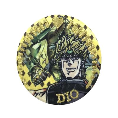 JoJo's Bizarre Adventure Embroidered Can Badge DIO B01B2977