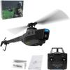 LOCHE Remote Control Helicopter, 2.4G RC 4CH Aerial Vehicle Reconnaissance Military Aircraft Model, RC Helicopter Model Toy Gift for Adults - RTF Edition view 1
