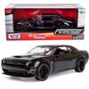 All Star Toys 2018 Challenger SRT Hellcat Widebody Black with Red Interior 1/24 Diecast Model Motormax 79350 Exclusive Edition view 1