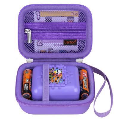 Canboc Hard Carrying Case for Bitzee/Bitzee Disney/Bitzee Magicals Interactive Toy Digital Pet, Virtual Electronic Pets Kids Toys Storage Bag, Purple+Purple (Case Only)