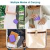 Canboc Hard Carrying Case for Bitzee/Bitzee Disney/Bitzee Magicals Interactive Toy Digital Pet, Virtual Electronic Pets Kids Toys Storage Bag, Purple+Purple (Case Only) view 3
