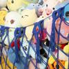 Amdermi Large Stuffed Animal Storage Net or Hammock for Wall Mounted Macrame Stuffed Animal Display For Boho Nursery Baby Boy Playroom Toy Organizers Pet Net-Blue view 4