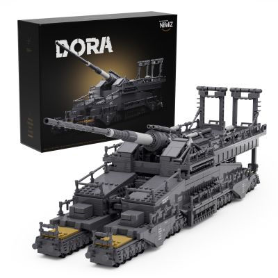 Nifeliz Dora, WW2 Classic Building Set, Collectible Military Model to Build and Display, Adult Gift Ideal for Military Enthusiasts (2,355 PCS, NF10240)