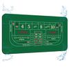 FURUISEN 70'' x 35'' Upgraded Waterproof Casino Craps Tabletop Layout Mat with Carrying Bag, Anti-Slip Rubber Craps Dice Game Layout Table Top Cover for Parties, Home Entertainment, Game Night view 1
