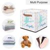 OMFUNS Ballerina Dancer Personalized Storage Basket 13x13 Chic Ballet Custom Collapsible Cube Storage Bin Fabric Storage Box Organizing for Closet Shelf Home Nursery Toy Basket view 4