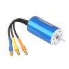RC Car Motor, 2445 5400KV 4 Poles Sensorless Brushless Motor High Speed Motor for 1/16 1/18 RC Model Car 4 Pmotor view 2