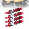 4pcs RC Shock Absorber Kit, Aluminium Alloy Absorber Damper Upgrades Parts for SCX10 D90 1/10 RC Crawler Car (110mm) 1/10 Rc Shocks 110Mm view 3