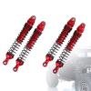 4pcs RC Shock Absorber Kit, Aluminium Alloy Absorber Damper Upgrades Parts for SCX10 D90 1/10 RC Crawler Car (100mm) Suspension 1/10 view 1