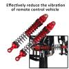4pcs RC Shock Absorber Kit, Aluminium Alloy Absorber Damper Upgrades Parts for SCX10 D90 1/10 RC Crawler Car (100mm) Suspension 1/10 view 4