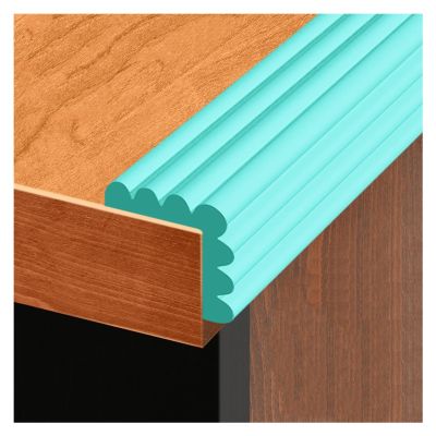 XPLKQXE Proof Corners and Edges Safety Bumper, Proofing Protector Guards with Double-Sided Tape, Table Fireplace Countertop Safety Corner Cushion(Color:Green-B,Size:10pcs)