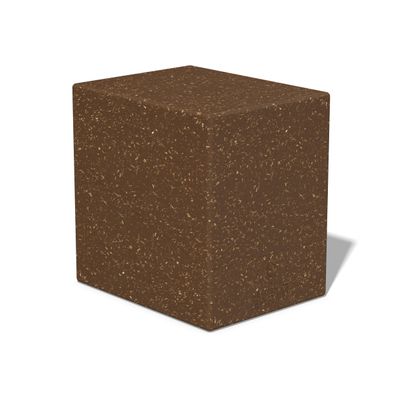 Ultimate Guard RTE Boulder 133+, Deck Case for 133 Double-Sleeved TCG Cards, Brown, 87% Renewable, Made in Germany, Secure & Durable Storage