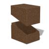 Ultimate Guard RTE Boulder 133+, Deck Case for 133 Double-Sleeved TCG Cards, Brown, 87% Renewable, Made in Germany, Secure & Durable Storage view 3