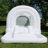 Bounceland Daydreamer Cloud Bounce House w/Ball Pit, Neutral Bouncer with Slide, 11.8 ft L x 6.9 ft W x 5.9 ft H, UL Blower Included, Basketball Hoop, 30 Pastel Plastic Balls, Trendy Bouncer for Kids view 3