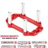 Aluminum Steering Servo Mount Bracket for ARRMA 6S 1/7 Fireteam Mojave 1/8 Kraton Notorious Outcast Typhon Talion Upgrades Parts,Replace# AR320193 AR320430 (Red) view 3