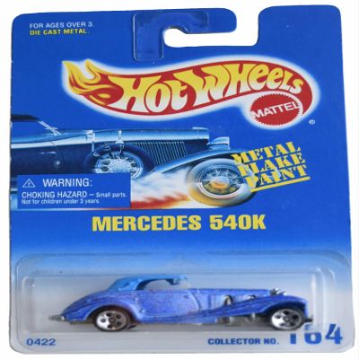 Hot Wheels Mercedes 540K, Blue #164