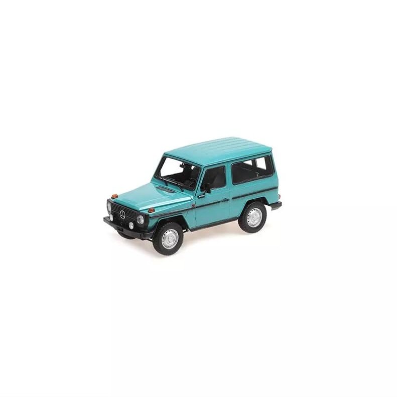 1980 G-Model (SWB) Turquoise with Black Stripes Limited Edition to 504 Pieces Worldwide 1/18 Diecast Model Car by Minichamps 155038001