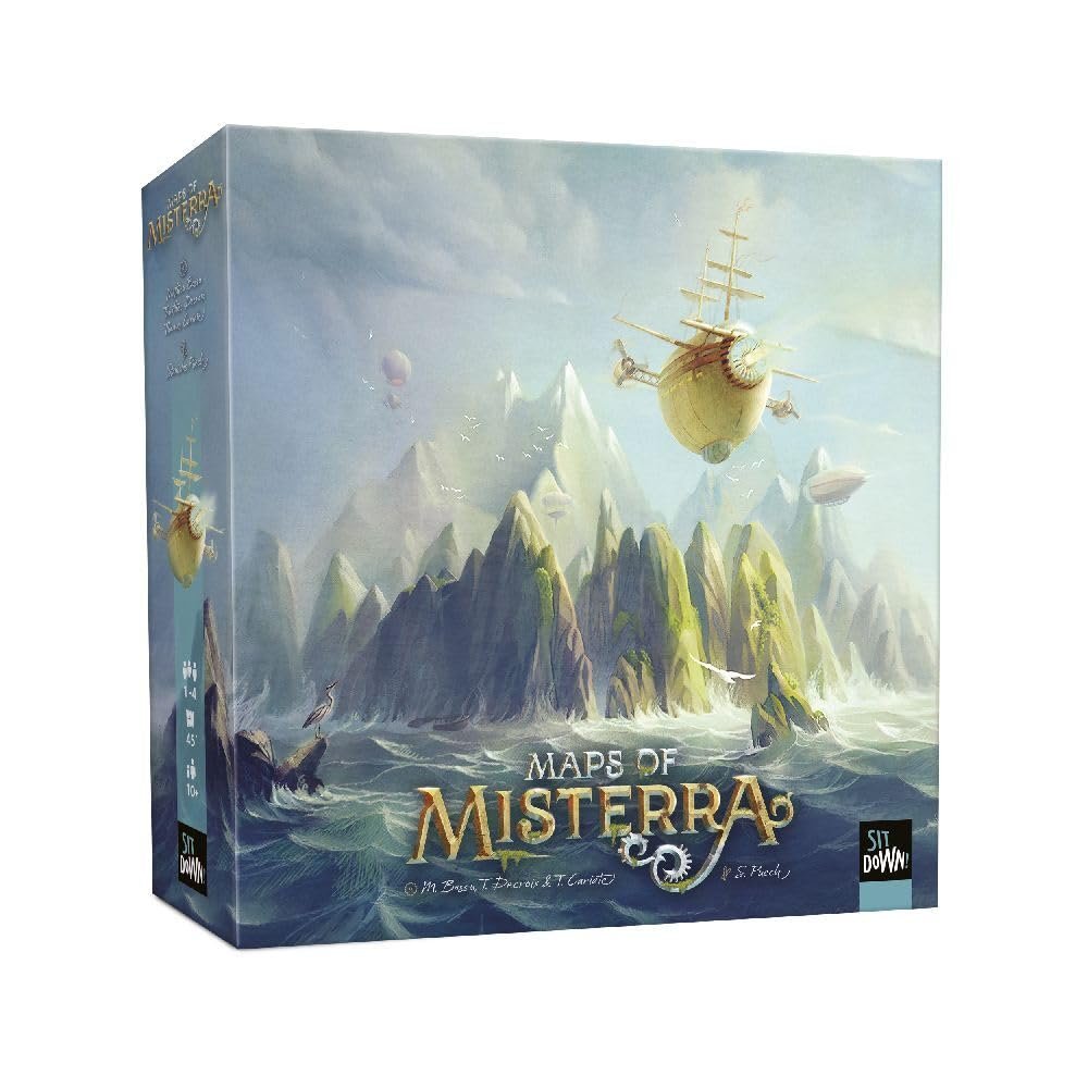 Maps of Misterra: Adventure Tile-Based Game for Adults 12+