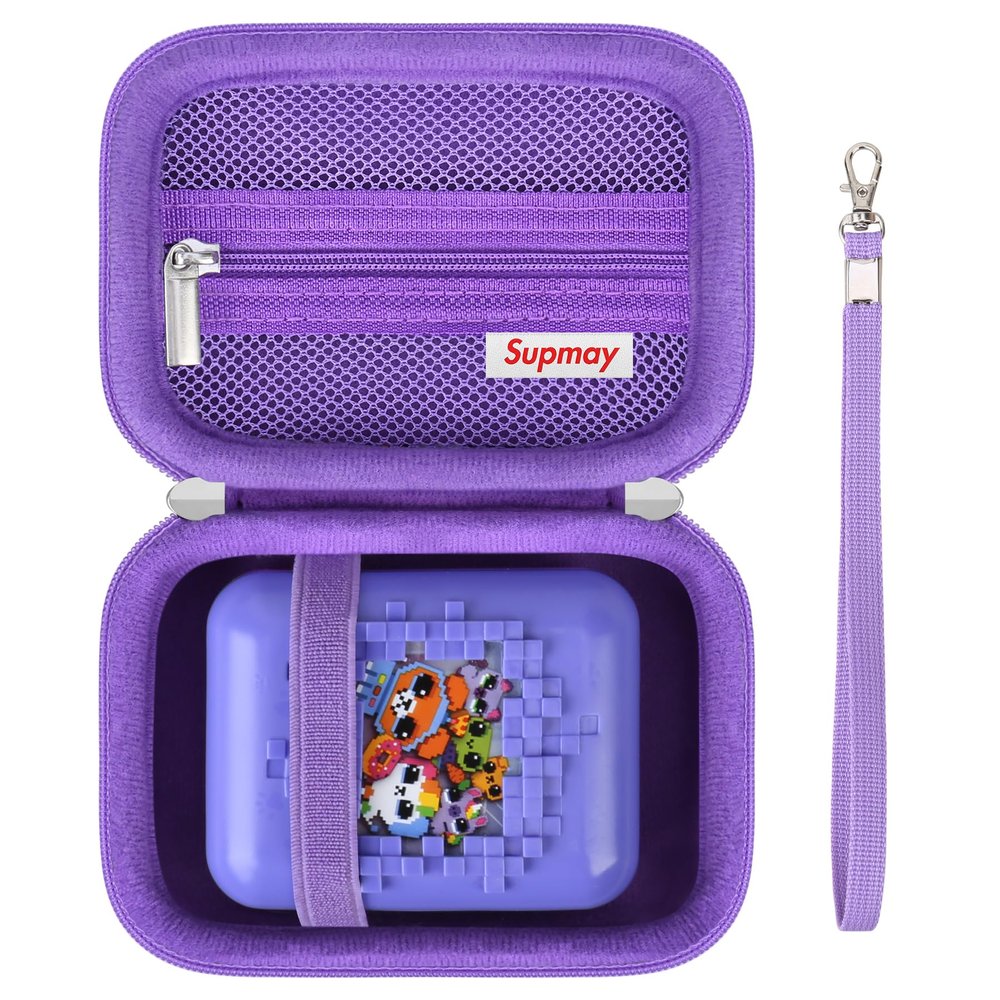 Carrying Case for Bitzee Disney/Magicals/Wizarding World Harry Potter Interactive Characters Inside Interactive Toy Digital Pet, Disney Toys & Digital Pet Kids Toys for Girls & Boys, Purple