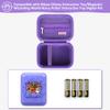 Carrying Case for Bitzee Disney/Magicals/Wizarding World Harry Potter Interactive Characters Inside Interactive Toy Digital Pet, Disney Toys & Digital Pet Kids Toys for Girls & Boys, Purple view 2