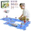 4 Year Old Boy Birthday Gift, Puzzle Racer Kids Car Track Set Puzzle Racer Car Track Set with Roadmap Puzzle Track Car Play Set Toys for 4 Year Old Boys (A-Space, Set1-25pcs) view 1