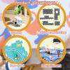 4 Year Old Boy Birthday Gift, Puzzle Racer Kids Car Track Set Puzzle Racer Car Track Set with Roadmap Puzzle Track Car Play Set Toys for 4 Year Old Boys (A-Space, Set1-25pcs) view 4