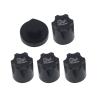 4pcs Alloy RC Car Wheel Rim Center Cap M4 Nut Replacement for Axial SCX10 90046 D90 1/10 RC Crawler view 3