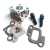 BrewJa CNC Intake Manifold Set Compatible with 23-30.5Cc Gas Engine Compatible with Zenoah Cy Hpi Baja 5B 5T 5Sc Losi 5Ive-T Rovan King Motor view 1